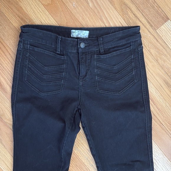 Free People Black Jeans 28 Waist - Picture 2 of 5